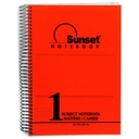 Mintra One Subject Notebook - 192 Sheets Orange Cover A4