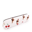 White Ice Cream Pencil Case, NO: L-181