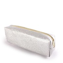 Silver Glitter Pencil Case, NO: M-191