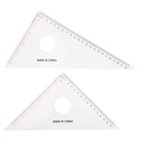 Triangles Set, 22 cm, Set of 2