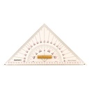 Isomars Acrylic Triangle - 30 cm with Wooden Handle