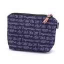 Mintra Multi-Purpose Pencil Case - Magenta Hello Print