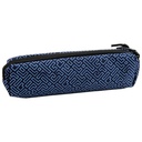 Mintra Blue Zigzag Pencil Case - 20.5 x 4 x 5 cm