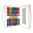 Oil Pastel Crayons Set - 24 Assorted Colors