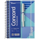 Bravo Notebook - 186 Sheets Durable & Portable