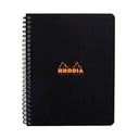 Rhodia Black Notebook - 21 x 16 cm - 80 Sheets - 2