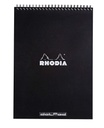 Rhodia Black Notebook - 21 x 29.7 cm - 80 Sheets - 4 - 4