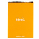 Rhodia Orange Notebook - 21 x 29.7 cm - 80 Sheets - 3