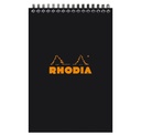 Rhodia Black Notebook - 21 x 14.8 cm - 80 Sheets - 1