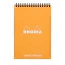 Rhodia Orange Notebook - 21 x 14.8 cm - 80 Sheets - 2