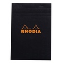 Rhodia Black Notebook - A5 - 80 Sheets