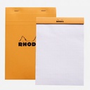 Rhodia Orange Notebook - A5 - 80 Sheets