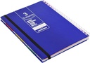 Maayergy B5 Spiral Notebook - 120 Sheets, 3 Subjects, Durable Cover for School & Home