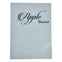 Apple A4 English Notebook with Stapled Binding, 80 Sheets, 70gsm