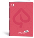 Notebook, Square Stapled, 0.5 cm, 60 Sheets, 70 Grams, Size 20.5 X 29.7 cm Lipa Mill One Color - Sometimes - Red