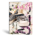 Notebook, Lined, 60 Sheets, 70 Grams, Size 20.5 X 29.7 cm Lipa Mill Sneakers - Details