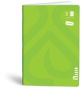 Notebook, Lined, 60 Sheets, 70 Grams, Size 20.5 X 29.7 cm Lipa Mill One Color - Colour Is The Way - Green