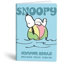 Notebook, Lined, 40 Sheets, 70 Grams, Size 20.5 X 29.7 cm Lipa Mill Snoopy - Sumer Break - Light Blue -