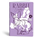 Notebook, Lined , 40 Sheets, 70 Grams, Size 20.5 X 29.7 cm Lipa Mill Animals - Purple