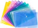 Foolscap Envelope File - Plastic with Capsule Choose your Color Yellow / Blue / Red / Green / Orange ...