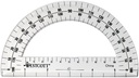 Protractor 20 cm 180 ° KO3200 Transparent