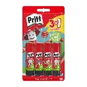 Pritt Glue Stick 22g Pack of 4 Multipack 1636859