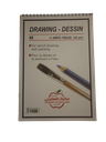 White Coloring and Drawing Sketchbook A3 160 gsm 12 Sheets Wire-Bound